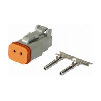 Two-pin DEUTSCH plug